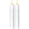 Antikljus LED Äkta vax 2-pack Flamme 15 cm