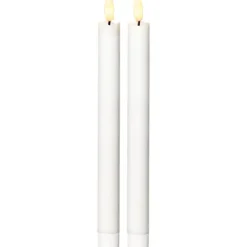 Antikljus med timer - äkta vax 2-pack