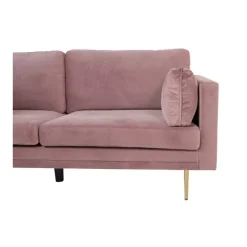 Boom 3-sits soffa sammet