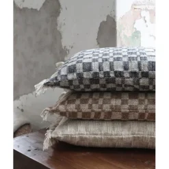 Check Jaquard kuddfodral