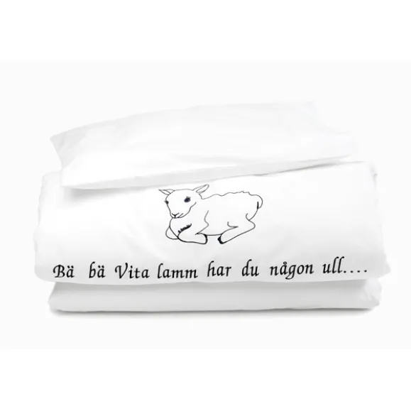 Eco-barnpåslakan Bä Bä percale