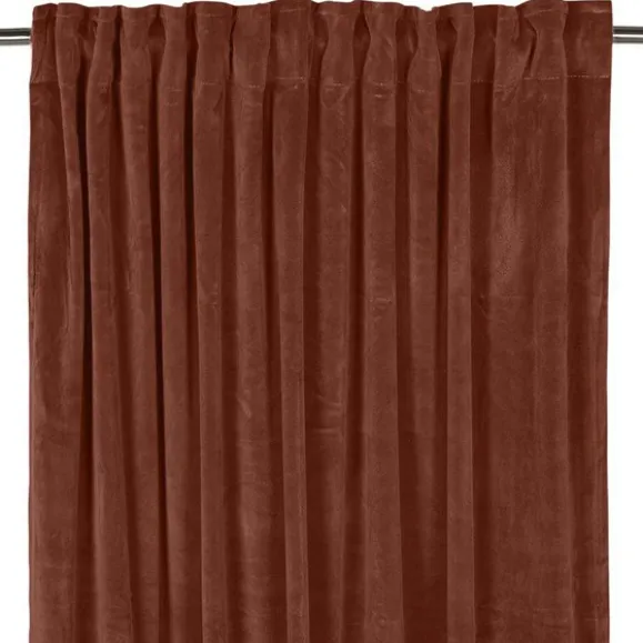 Esther sammetsgardin 2-pack