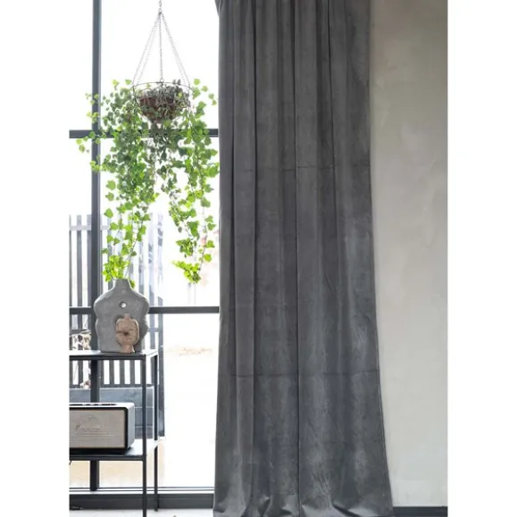 Esther sammetsgardin 2-pack