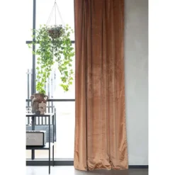 Esther sammetsgardin 2-pack