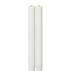 Flamme stripe LED Antikljus 2-pack