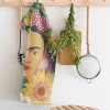 Flores Frida Kahlo kökshandduk Ekelund