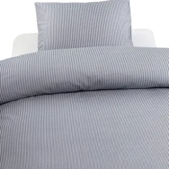 Gingham Stripe 2-dels påslakanset spjälsäng