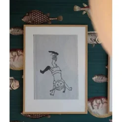 Hoppsan Pippi kökshandduk