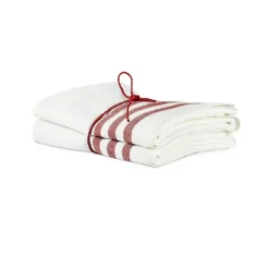 Kökshandduk i linne Diagonal 2-pack