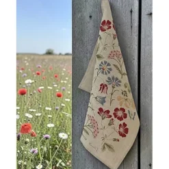 Kökshandduk Sju blomster