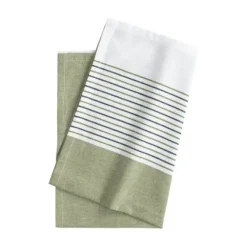 Kökshandduk Stripe Återvunnen