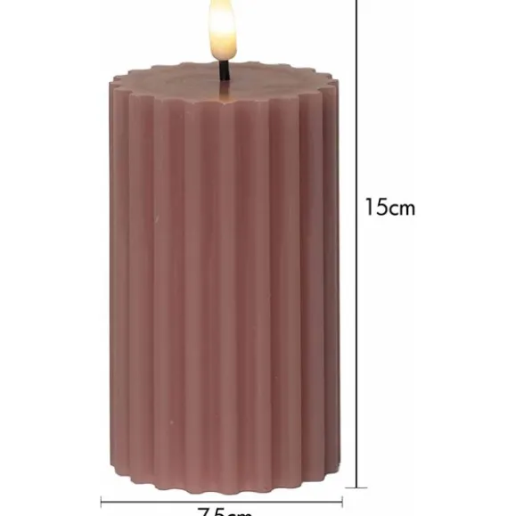 LED Blockljus Flamme Stripe