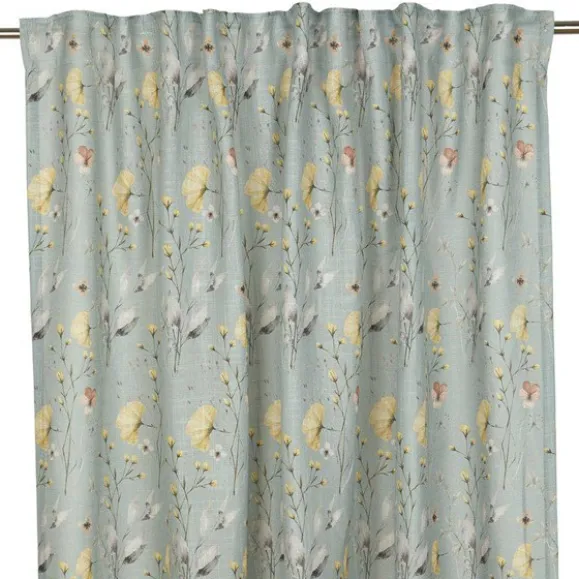 Lykke blommiga gardiner 2-pack