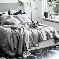Misty Lovely Linen påslakan enkelsäng linne