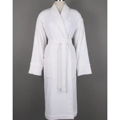 Prestige badrock velour med sjalkrage