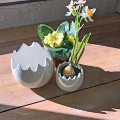 Påskägg kruka 2-pack