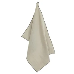 Rough linen solidhandduk