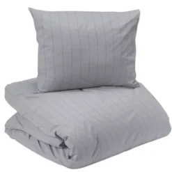 Square satin 2-dels påslakanset