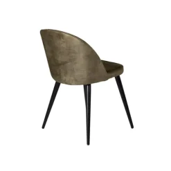 Velvet matstol 2-pack