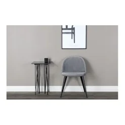 Velvet matstol 2-pack