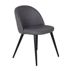 Velvet matstol 2-pack