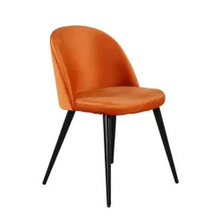 Velvet matstol 2-pack