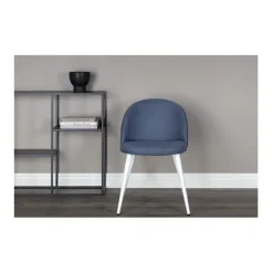 Velvet matstol 2-pack