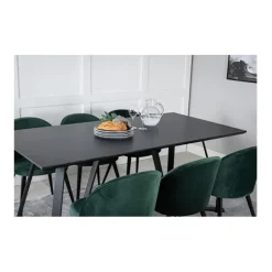 Velvet matstol 2-pack