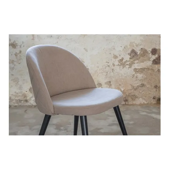 Velvet matstol 2-pack