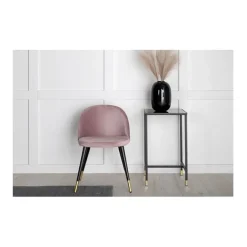 Velvet matstol 2-pack