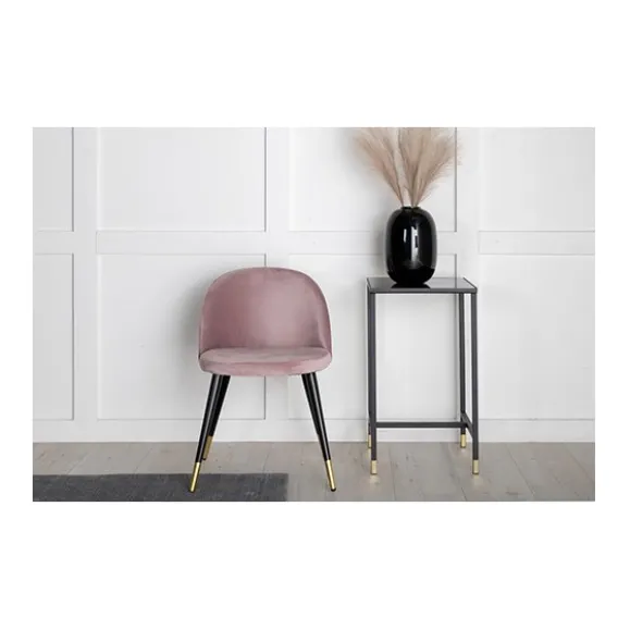 Velvet matstol 2-pack