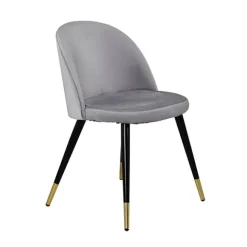 Velvet matstol 2-pack