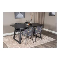 Velvet matstol 2-pack