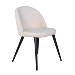 Velvet matstol 2-pack